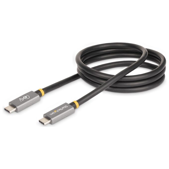 StarTech.com Cavo USB4 da 1mt Cavo USB Type-C Certificato USB-IF