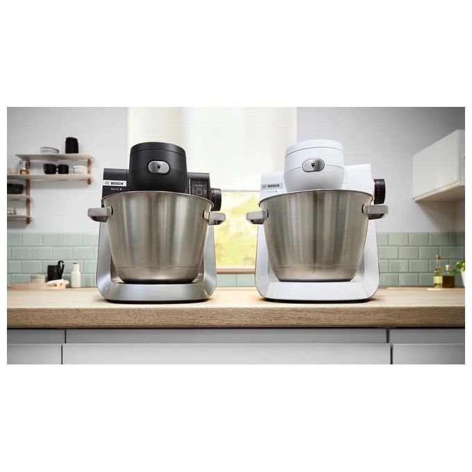 Bosch MUZS6PP Serie 6 Set di attacchi per preparazione pasta fresca Acciaio inox colore Argento