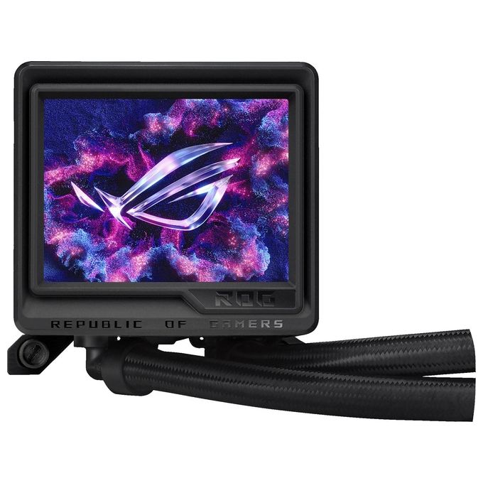 ASUS 90RC0131-M0EAY0 ROG Ryujin III Raffreddatore Liquido All-in-One 360 mm 3 ventole 12 cm Display LCD ARGB colore Nero