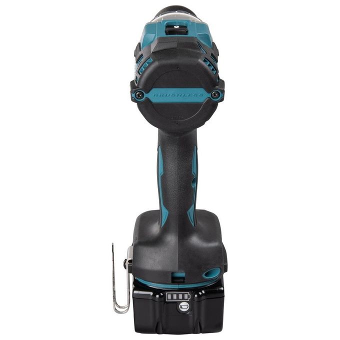Makita DHP489RTJ LXT Trapano Avvitatore con Percussione Brushless 18V 110Nm 1800 rpm colore Nero Blu