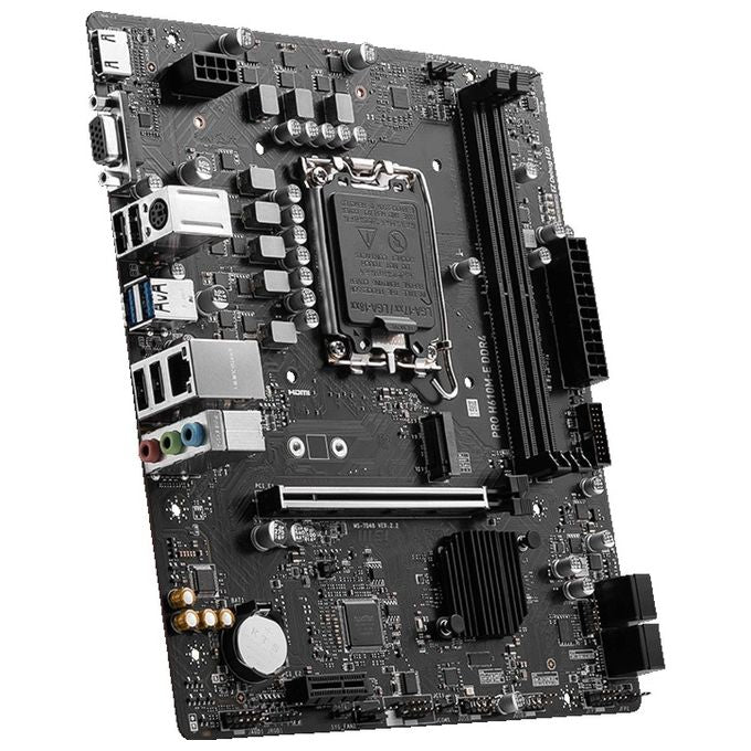 MSI PRO H610M-E Scheda Madre micro ATX LGA 1700 DDR4 Intel H610 per Core i9