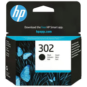 HP 302 F6U66AE Cartuccia Originale per Stampanti a Getto di Inchiostro, Compatibile con DeskJet 1110, 2130 e 3630, HP OfficeJet 3830 e 4650, HP ENVY 4520, Nero