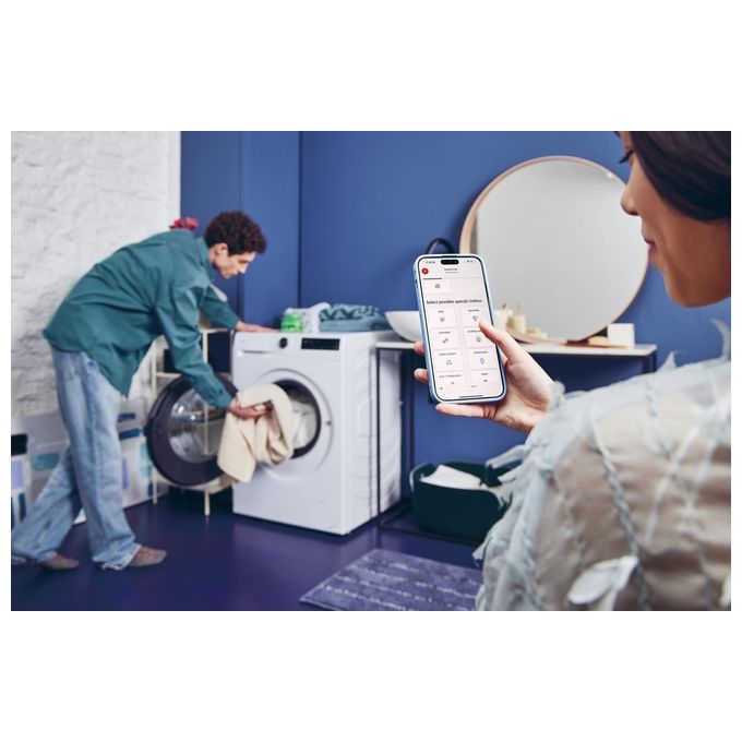 Candy BR 48B6-S Lavatrice Caricamento Frontale 8kg 1400 Giri-min Bianco