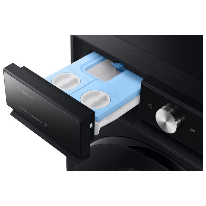 Samsung BESPOKE AI WW11DB8B95GBU3 Lavatrice carica frontale Quickdrive 11Kg 1400 giri Classe A nera