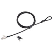 Kensington K64440WW Lucchetto per Laptop con Chiave Cavo Acciaio 1.8 m Slot Wedge N17 colore Nero