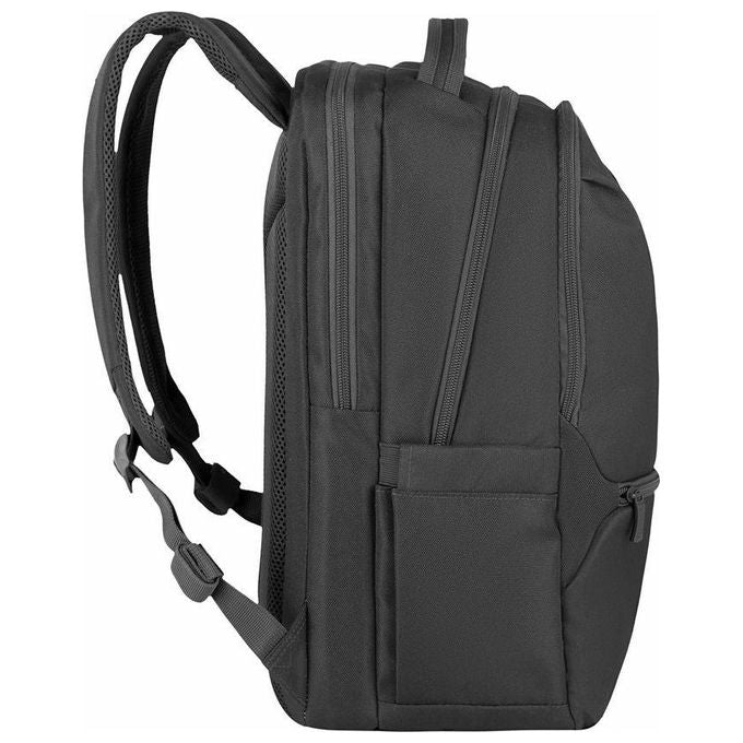 Rivacase 7764 BLACK 5516 Zaino City Backpack per Laptop fino a 15,6'' con Scomparto Imbottito e Tasche Organizzative colore Nero