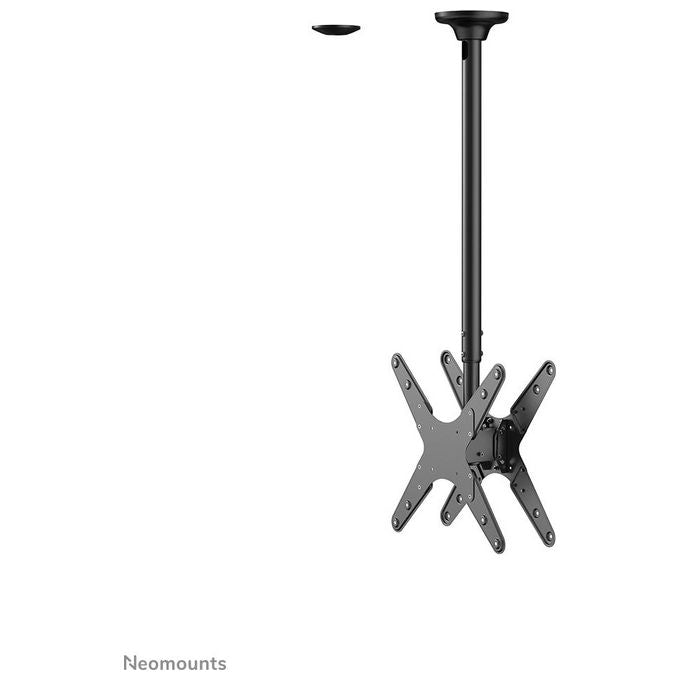 Neomounts FPMA-C340DBLACK Supporto a Soffitto per 2 Monitor TV 32'' 75'' VESA 400x400 50 Kg colore Nero