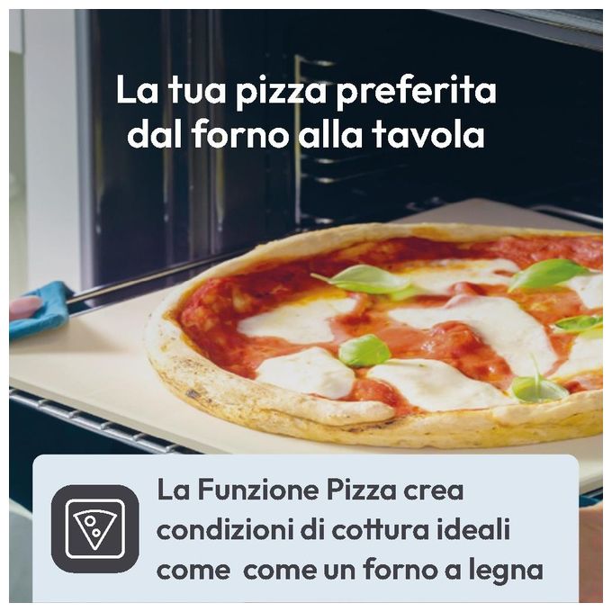 Candy CA6 N3B1HTX Bake 800 Forno da incasso Elettrico Ventilato 78 L Classe A++ 12 Funzioni AirFry Wi-Fi (59,5x59,5x56,8 cm) colore Inox
