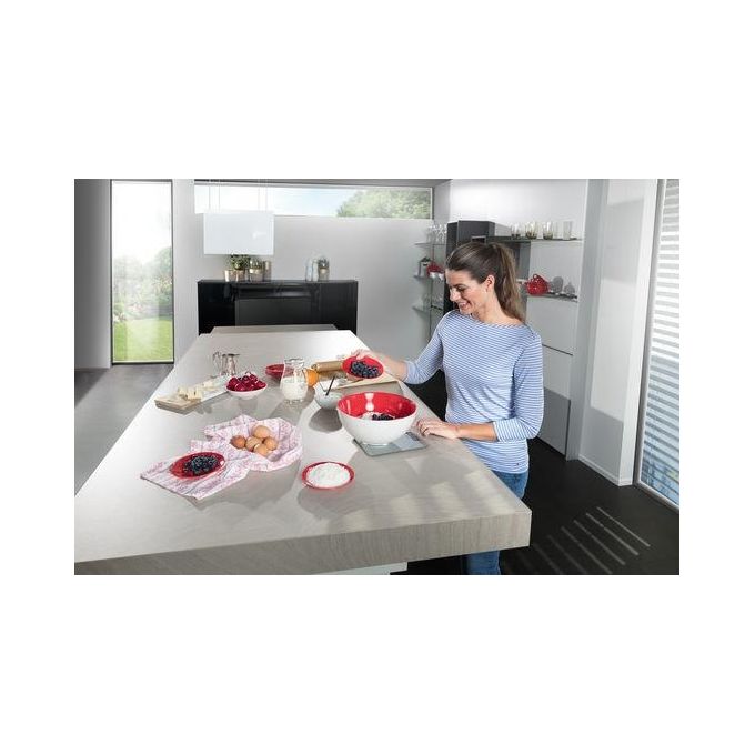 Soehnle Page Comfort 300 Slim Bilancia da Cucina Argento