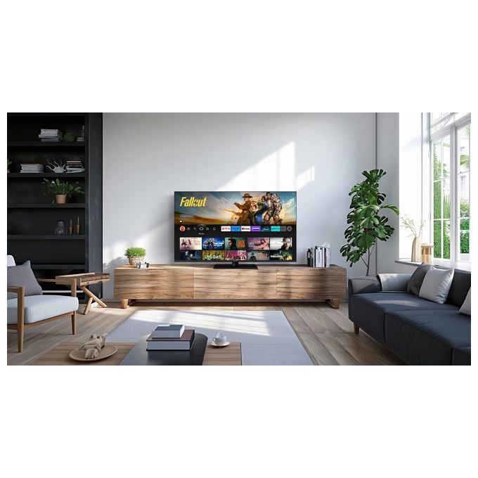 Panasonic TV-65W80AEZ Serie W80 Smart TV QLED 65'' 4K Ultra HD Fire TV Dolby Vision Atmos Game Mode Plus colore Nero