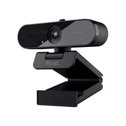 Trust 24734 TW-200 Webcam Full HD 1080p 30fps Grandangolare 70° Microfono USB Filtro Privacy colore Nero