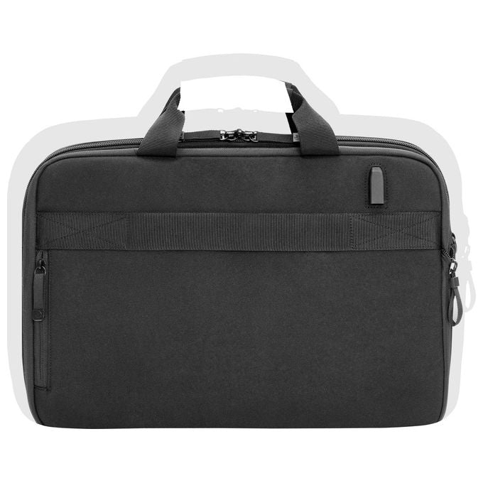 HP 6B8Y2AA Renew Executive Borsa a tracolla per laptop 40,9 cm (16.1'') resistente all'acqua in poliestere con materiale esterno 100% plastica riciclata colore Nero