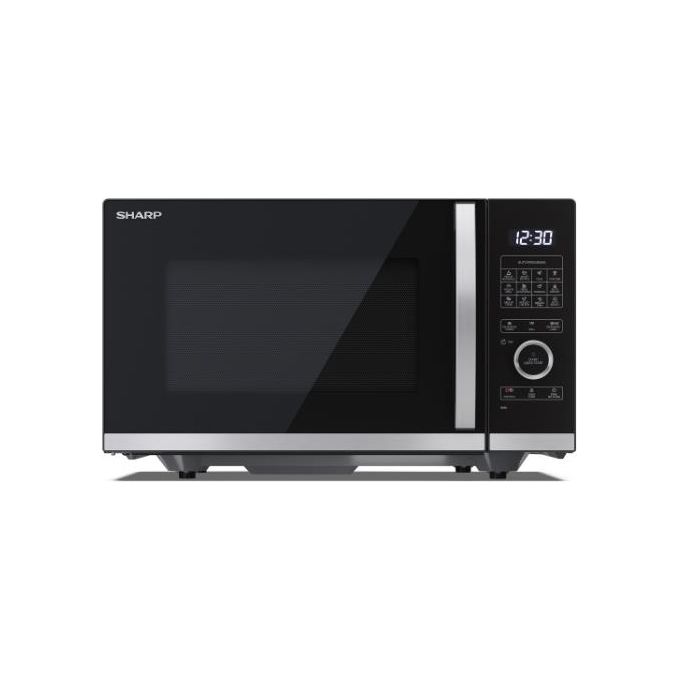 Sharp YC-QG254AE-B Forno a Microonde Combinato 25 L 900 W Grill al Quarzo 1000 W 12 Programmi Automatici colore Nero