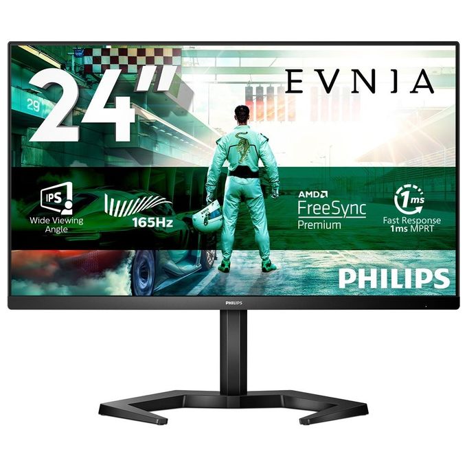 Philips 24M1N3200ZA-00 Momentum Monitor Gaming 23.8'' IPS Full HD 1920x1080 165Hz 1ms AMD FreeSync Premium colore Nero