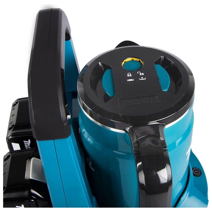 Makita DKT360Z LXT Bollitore a Batteria 36V 2x18V 0,8 L Spegnimento Automatico Protezione Boil-Dry colore Blu Nero