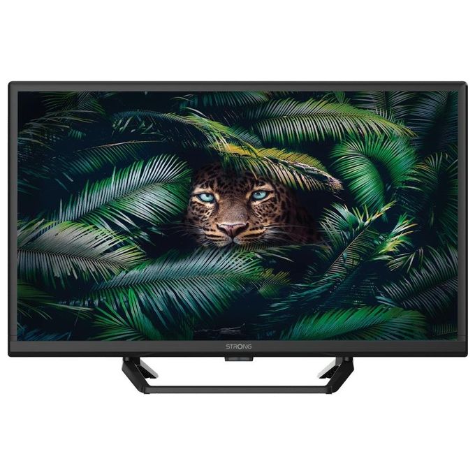 Strong SRT24HE4023C TV LED 24'' HD LCD Triplo Sintonizzatore DVB-T2 DVB-C DVB-S2 12V HbbTV colore Nero