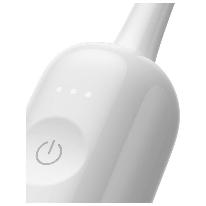 Laifen 1TB91-P-EU-WH-003 Wave Spazzolino elettrico sonico 3 modalita' Timer integrato autonomia 30 giorni colore Bianco