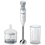 Bosch Minipimer 600w+acc. Gambo Inox Bianco-grigi