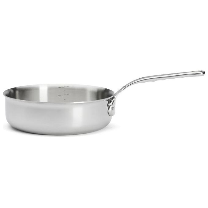 De Buyer Casseruola Bassa Acciaio Inossidabile 24 cm Affinity 3730.24