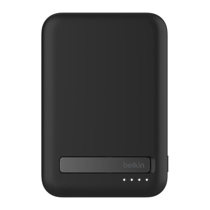 Belkin BPD008 BoostCharge Pro Power Bank Magnetico 10000 mAh Qi2 15W con Supporto Integrato USB-C Cavo Incluso colore Nero