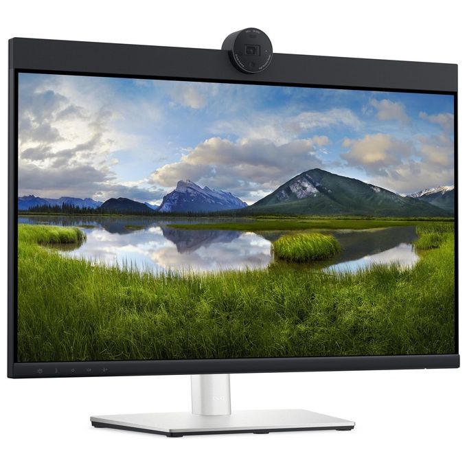 Dell P2424HEB P Series Monitor per Videoconferenza 23,8'' Full HD IPS Webcam QHD 2K Altoparlanti 10W USB-C 90W colore Nero