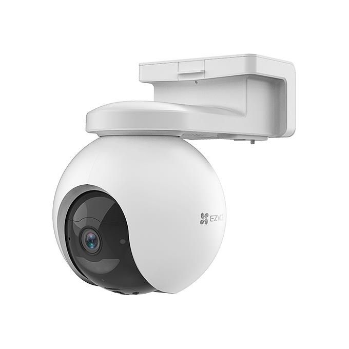 Ezviz EB8 Telecamera di Sicurezza IP 4G LTE Motorizzata Esterno Batteria 10400 mAh 3 MP IP65 Audio 2 vie colore Bianco