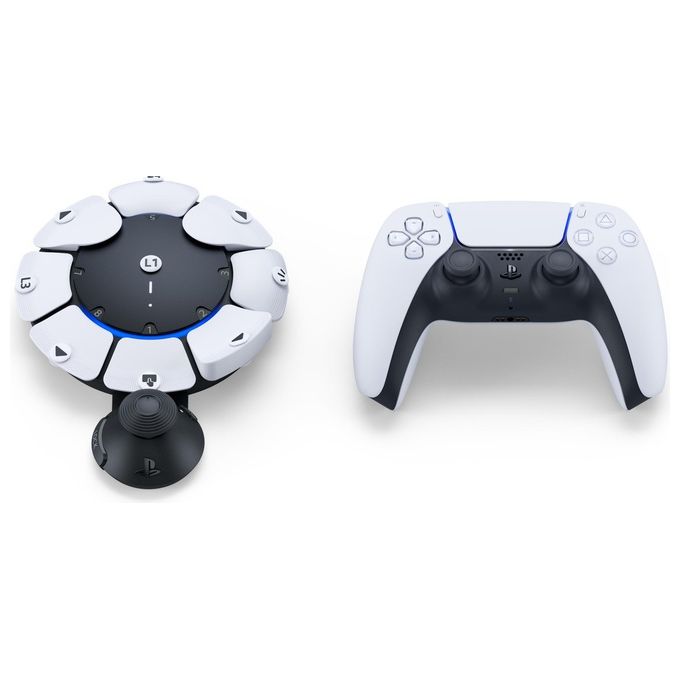 Sony 1234355 Controller Access PS5 Personalizzabile Wireless USB Type-C 30 Profili colore Nero e Bianco