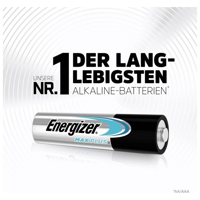 Energizer Confezione 50 Max Plus Alkaline AAA Dp50