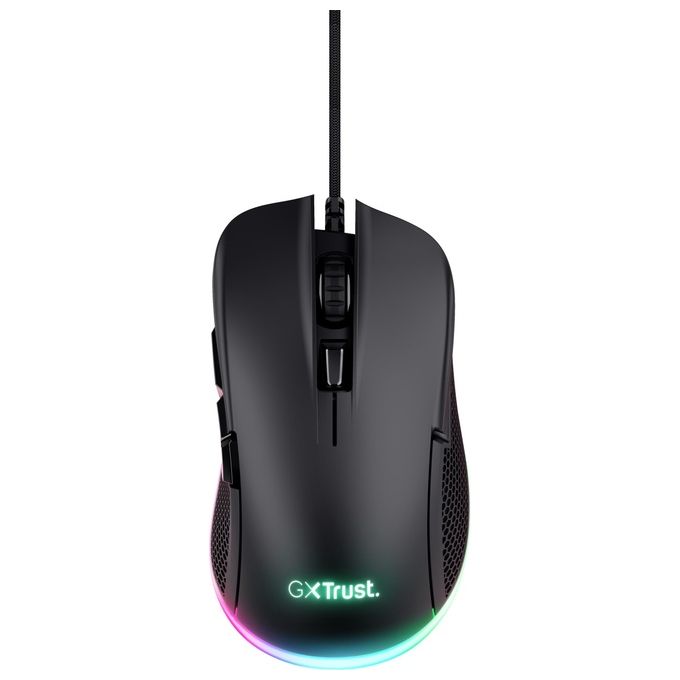 Trust GXT 922 YBAR Mouse Mano Destra USB tipo A Ottico 7200 DPI