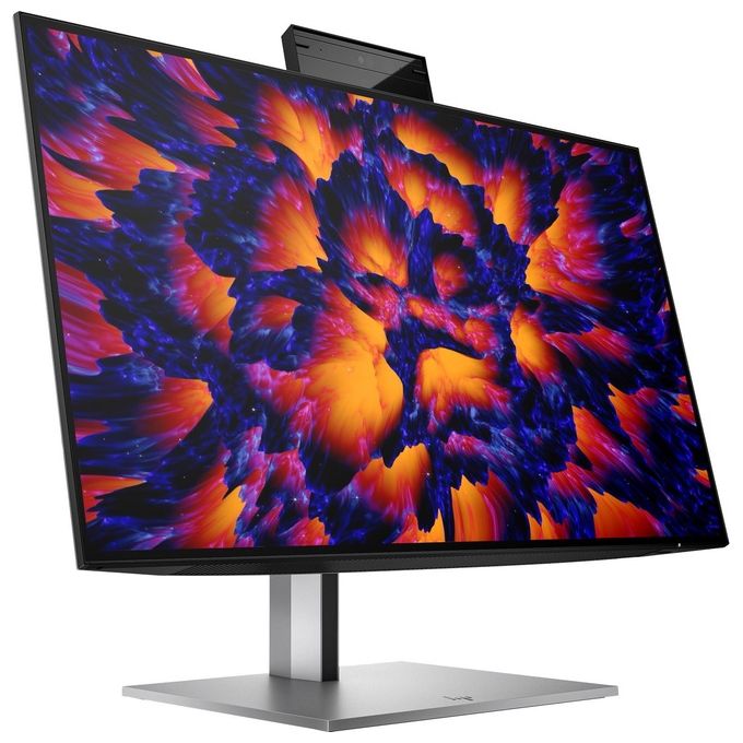 HP 4Q8N9AA Z24m G3 Monitor PC 23.8'' QHD IPS 2560x1440 Webcam 5MP USB-C 100W Hub USB colore Argento