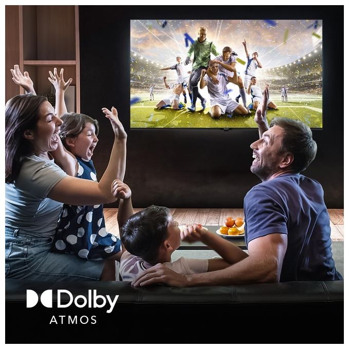 Panasonic TB-55W60AEZ Serie W60 Smart TV LED 4K Ultra HD 55'' TiVo Dolby Vision Dolby Atmos Game Mode colore Nero