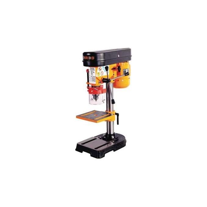 Brixo TRAPANO A COLONNA 250 W 5 Velocita' Mandrino 13 mm Corsa 50 mm Diametro Colonna 46 mm dimensioni 24x43xH58 cm colore Nero