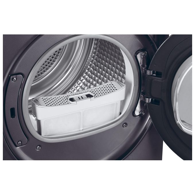 Haier HD80A3959RS I-Pro Serie 5 Asciugatrice Pompa di Calore 8 Kg Classe A+++ Inverter Wi-Fi (85x60x67,5 cm) colore Antracite