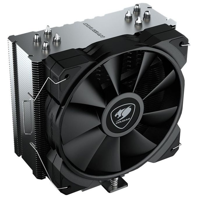 Cougar Dissipatore cpu Cougar Forza50 Essential 120x120x25mm skt 115x-1200-1700-2066-am5-am4-fm2-fm1-am3-am2-am2 4x heat pipe