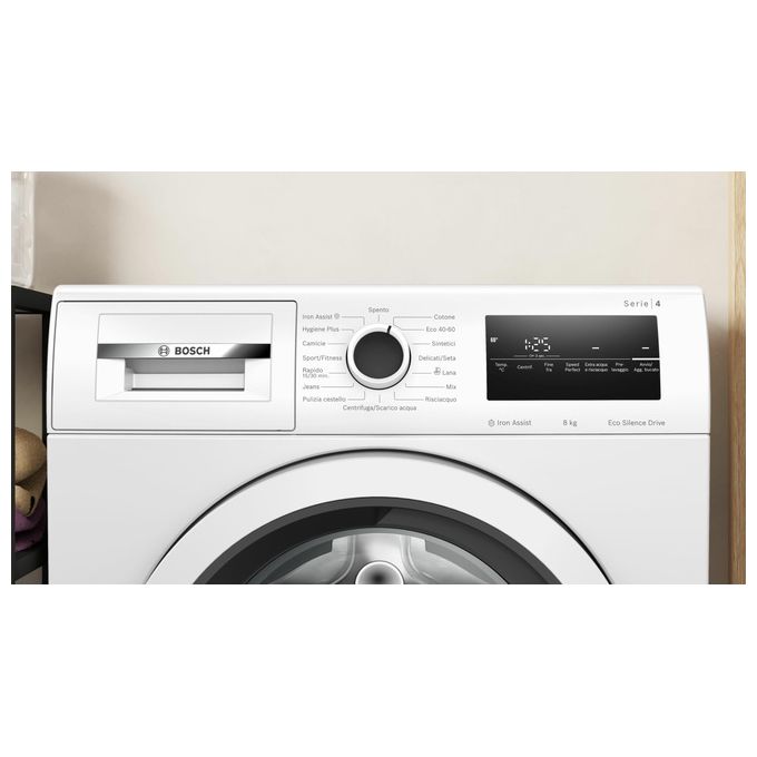 Bosch Serie 4  Wan28208ii Lavatrice a carica frontale 8 kg 1400 rpm