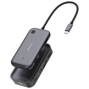Verbatim 32146 Share My Screen Adattatore Wireless USB-C con Hub HDMI VGA Full HD 1080p 2 porte USB-A 3.2 Gen 1 slot SD-microSD colore Nero