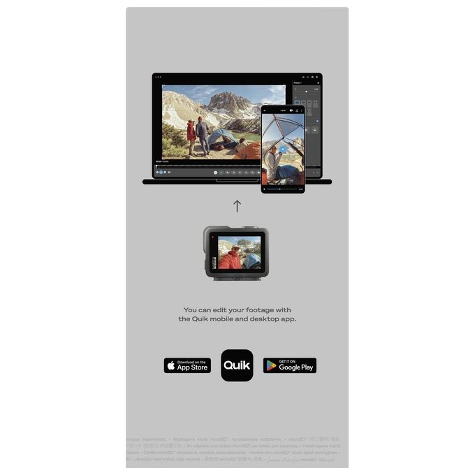 GoPro Hero Action Cam Nera 4K Ultra HD 12MP Impermeabile Wi-Fi