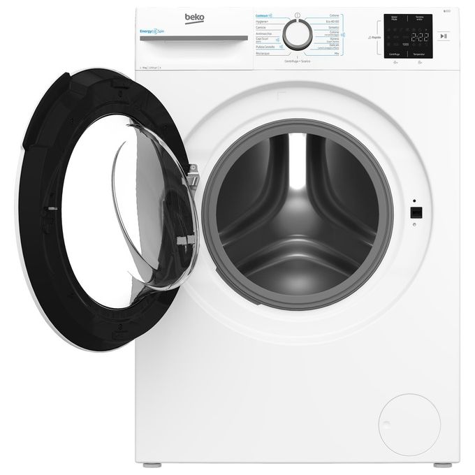 BEKO BMWU3921W Lavatrice a carica frontale 9Kg 1200 giri Classe a 1Motore Inverter 15 Programmi Vapore 845x600x546mm Bianco