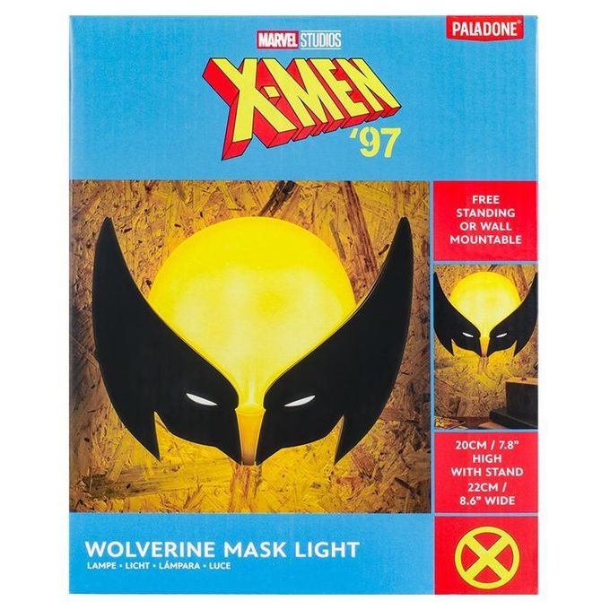 Paladone Lampada Wolverine Mask Marvel Comics