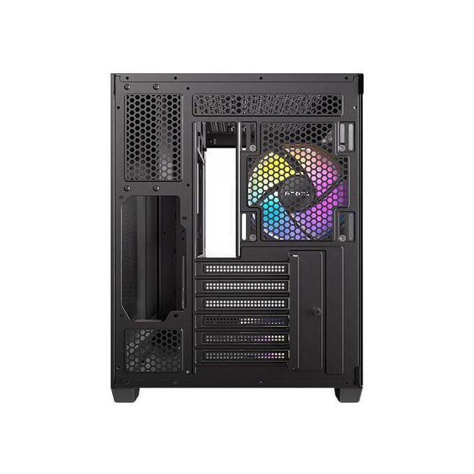 Antec 0-761345-10137-0 CX800 Wood Mid Tower Gaming Case con Vetro Temperato 270° e Ventole ARGB Preinstallate colore Nero