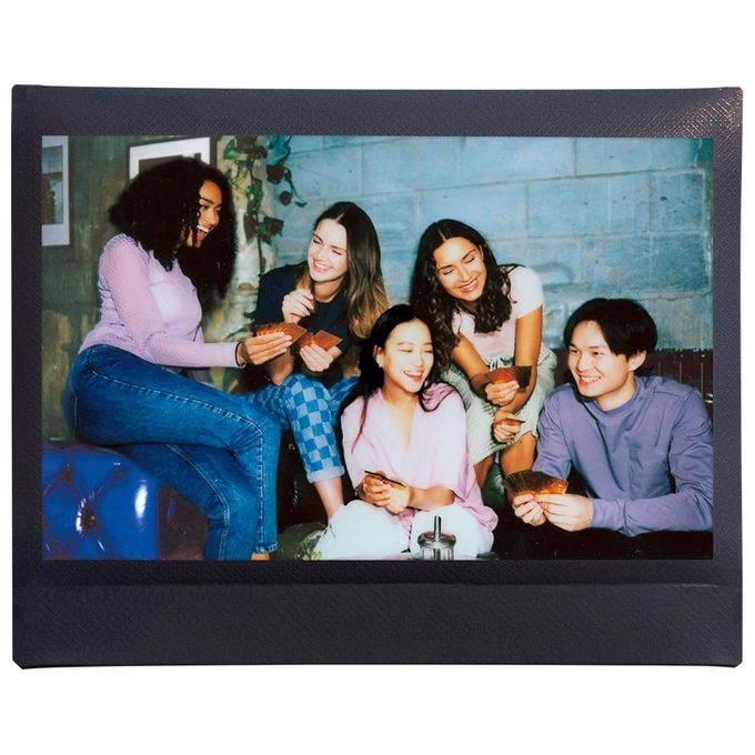 Fujifilm 16745028 INSTAX Wide Pellicola Istantanea ISO 800 10 Scatti 99x62 mm colore Nero
