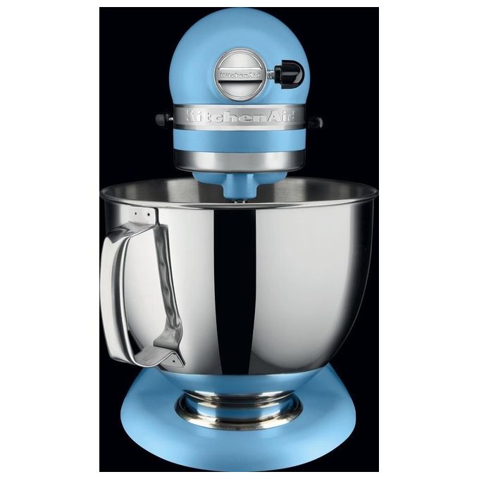 KitchenAid 8597023301650 Artisan Sbattitore con base 300 W 10 velocita' movimento planetario ciotola 4,8 L colore BLUE VELVET