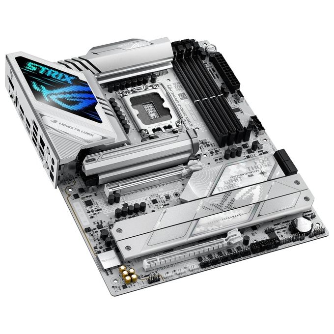 ASUS 90MB1I90-M0EAY0 ROG STRIX Z890-A GAMING WIFI Scheda madre ATX Intel Z890 LGA 1851 DDR5-SDRAM fino a 8600 MHz Wi-Fi 7 Bluetooth 5.4 colore Bianco