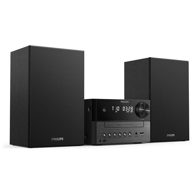 Philips TAM3505M2-12 Micro Hi-Fi DAB DAB+ FM Bluetooth 5.4 Auracast Lettore CD USB 20W colore Nero