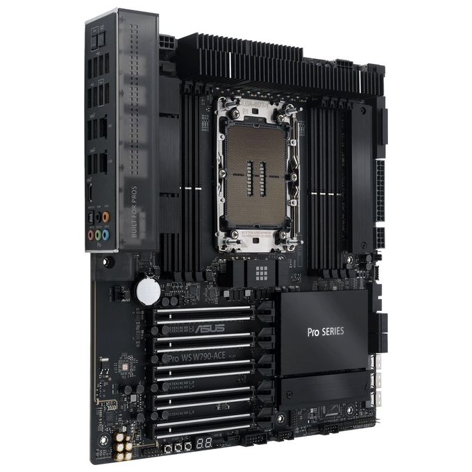 Asus PRO WS W790-ACE Scheda Madre SSI CEB Socket LGA4677 Intel W790 DDR5 ECC 8 slot PCIe 5.0 colore Nero