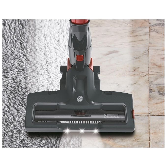Hoover 39400957 H-FREE 300 Aspirapolvere a bastone 2 in 1 Senza sacchetto 0,7 L 240 W colore Grigio Titanio