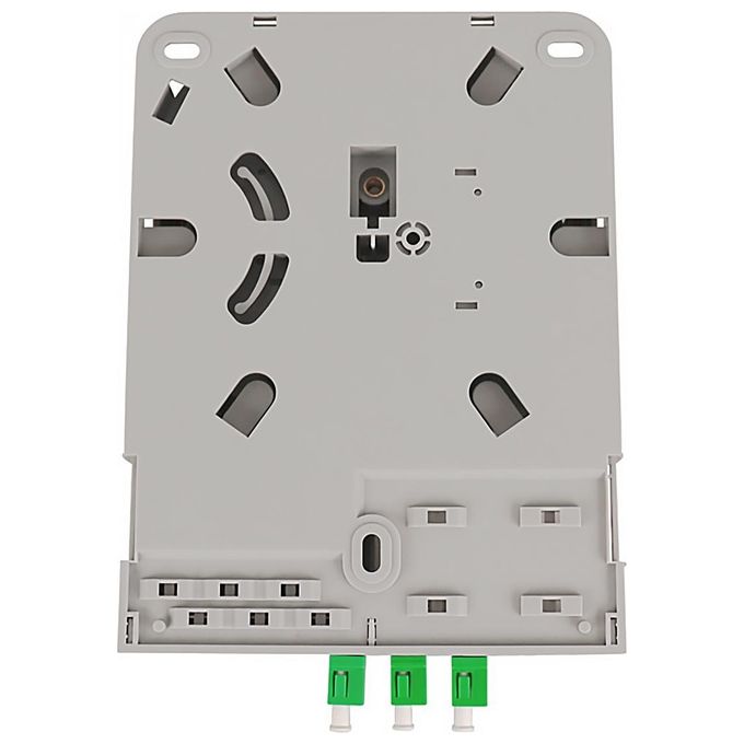 Digitus DN-949103 Punto di Trasferimento FTTH per 3 x LC-APC Duplex Grigio Chiaro