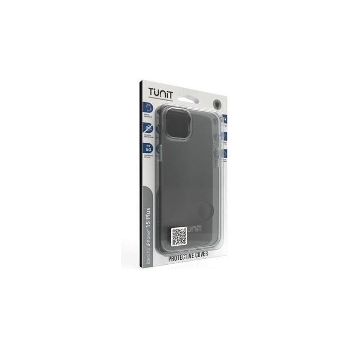 Tunit custodia trasparente protettiva per iPhone 15 Plus 6.7 pollici modello TTIP15PLCL