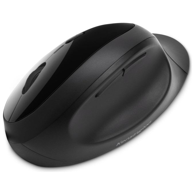 Kensington K75404EU Mouse Pro Fit Ergo wireless 6 pulsanti DPI regolabili 800 1200 1600 connessione wireless 2.4 GHz e Bluetooth colore Nero