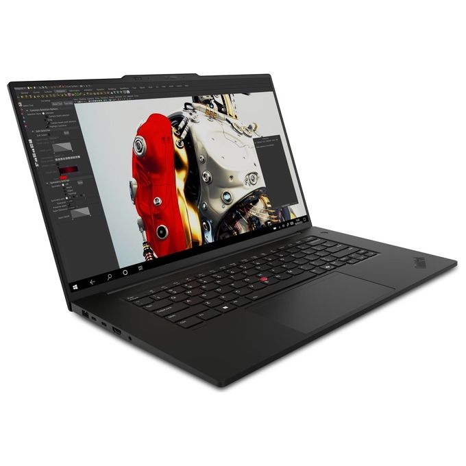 Lenovo 21KV0023IX ThinkPad P1 Gen 7 Notebook 16'' Intel Core Ultra 7 165H 32 GB RAM 1 TB SSD NVIDIA GeForce RTX 4070 8 GB Wi-Fi 7 Windows 11 Pro colore Nero